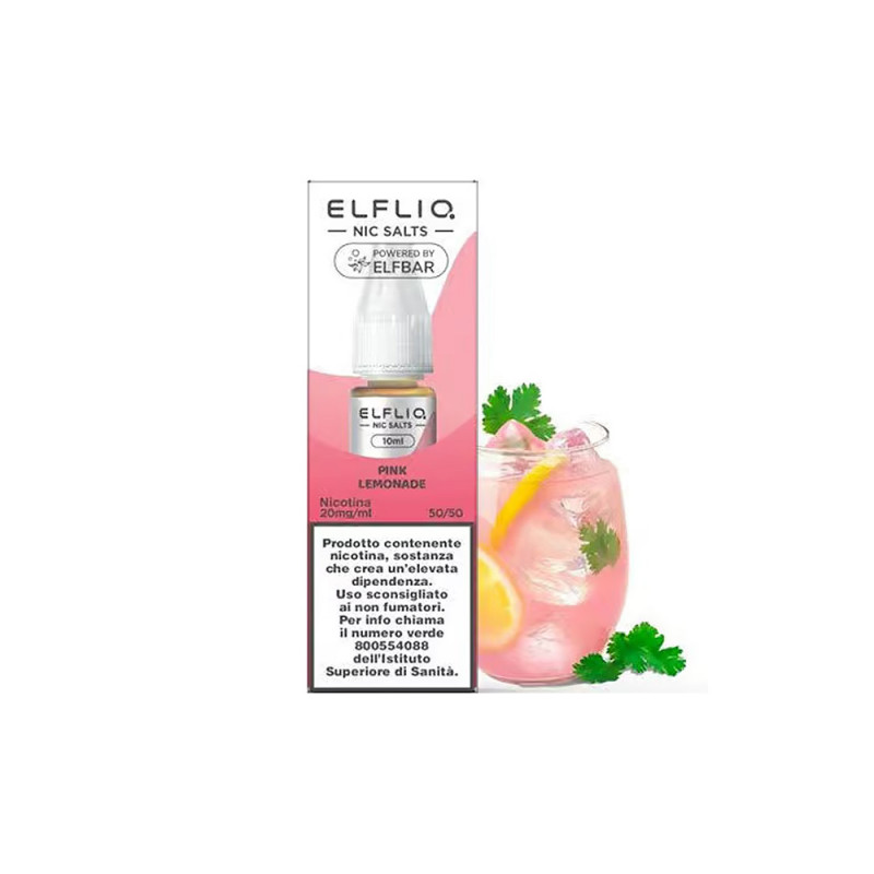 Liquido Pink Lemonade Elfliq con nicotina 20 mg 10 ml