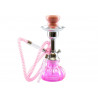 Narghilé 1 tubo Sisha Pumpkin colore rosa cm. 26