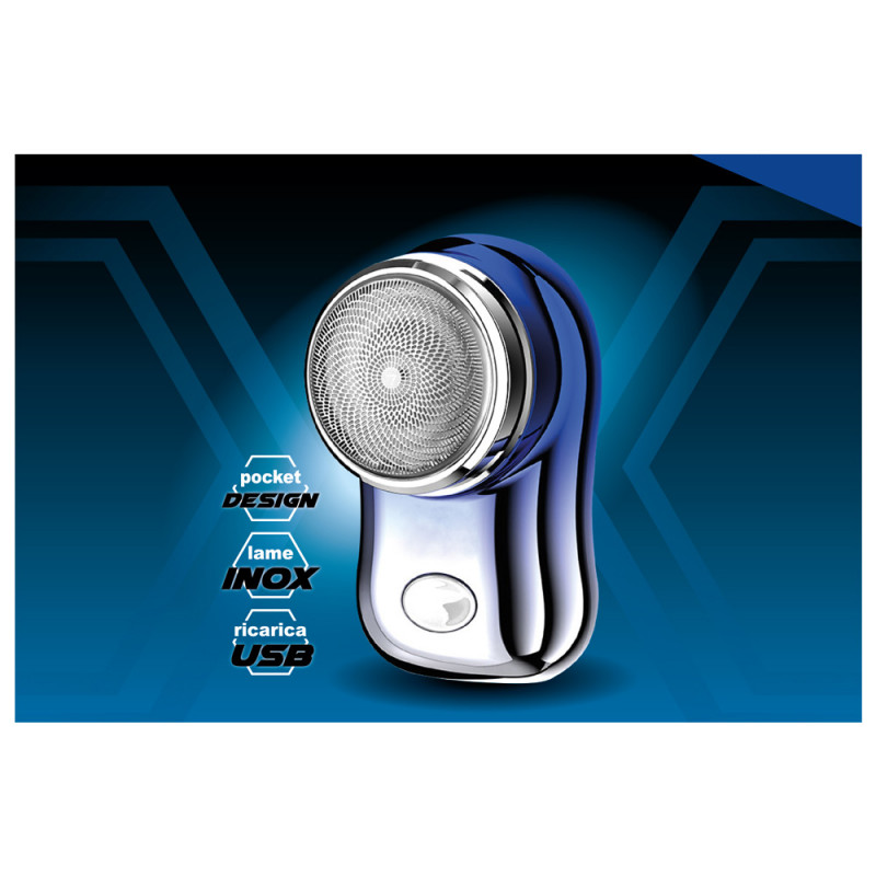 OMAGGIO 1 Rasoio mini da viaggio ricaricabile