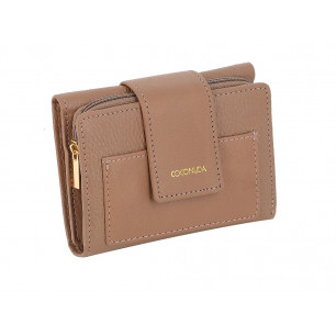 Portafoglio Coconuda donna con bottone e cerniera interna modello Medio colori assortiti