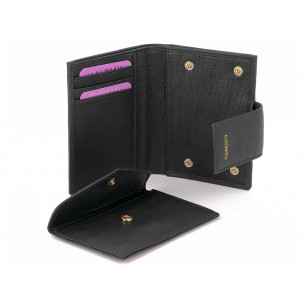 Portafoglio Coconuda donna con bottone modello Medio colori assortiti