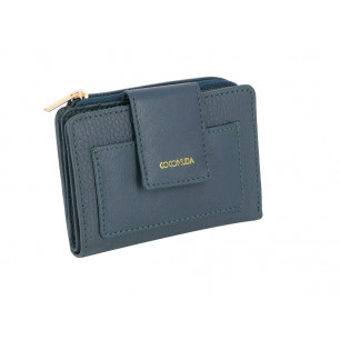 Portafoglio Coconuda donna con bottone e cerniera esterna modello Piccolo colori assortiti