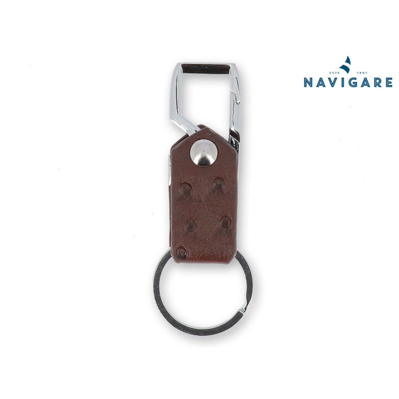 Portachiavi da uomo Navigare moschettone ed anello