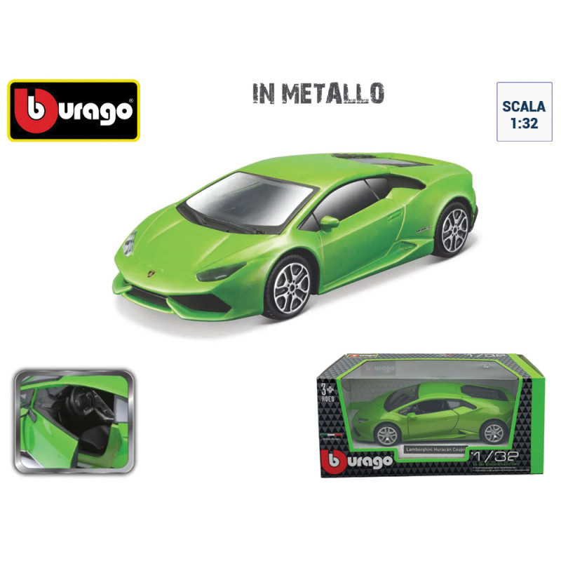 Modellino Bburago Lamborghini Huracan Coupé scala 1:32