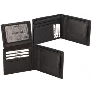 Parure Lotto con portafoglio e cintura colore nero GRANDE