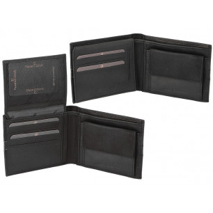 Parure Nazareno Gabrielli con cintura e portafoglio colore nero GRANDE scatola in legno