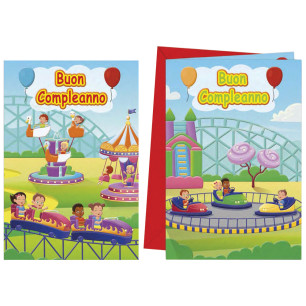 Biglietti Buon Compleanno Luna Park