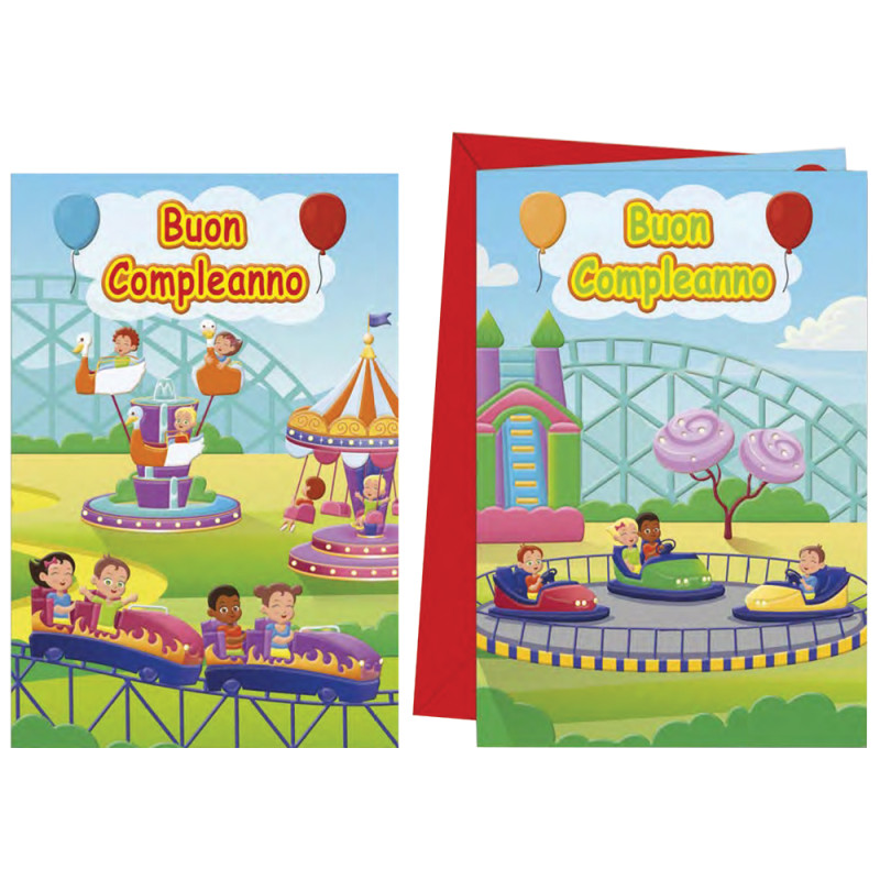 Biglietti Buon Compleanno Luna Park