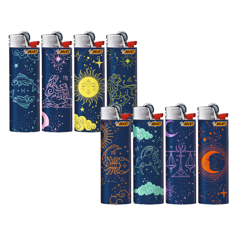 Accendini Bic J26 Grande decoro Astro