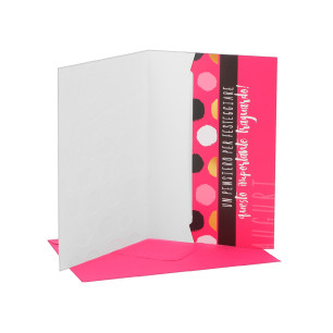 Biglietti 18 anni portasoldi con oro e rilievo