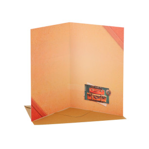 Biglietti Maschili senza testo con interno a colori