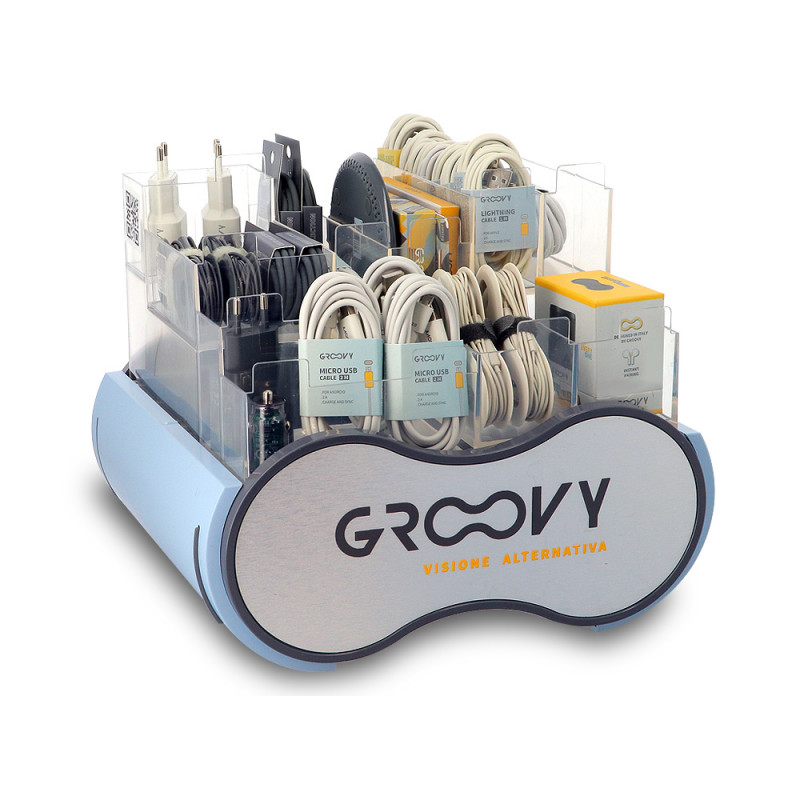 Espositore telefonia Groovy