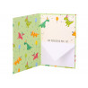 Biglietti Buon Compleanno animali e arcobaleni con portasoldi