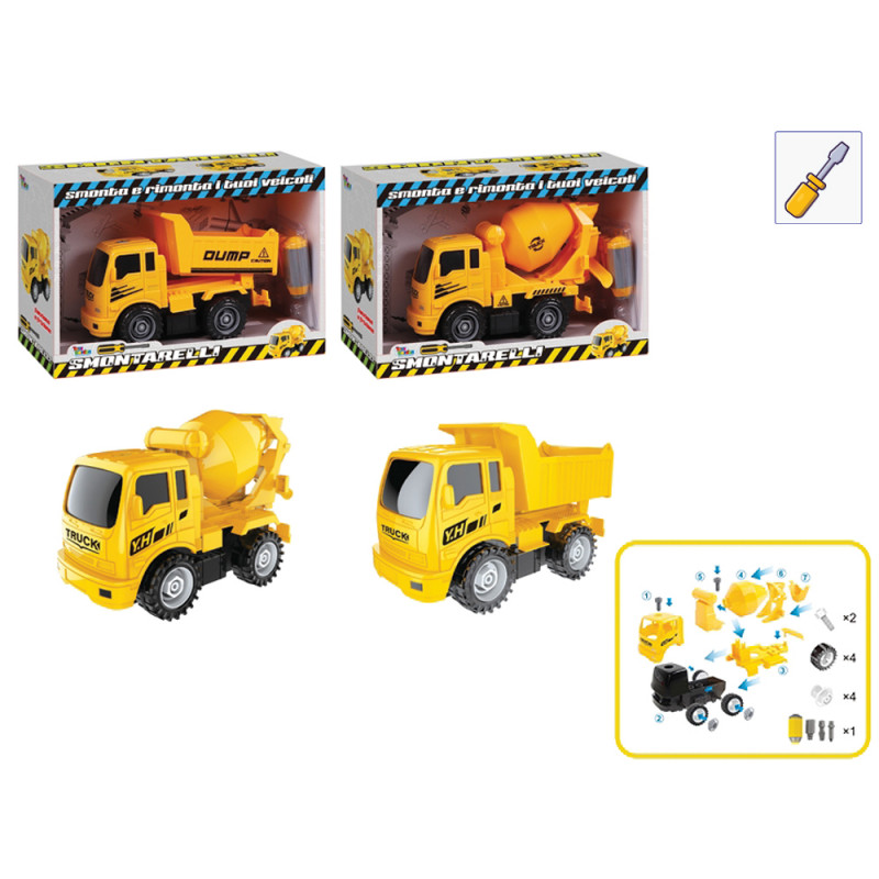 Mezzi da cantiere smonta e rimonta 4 ass.ti