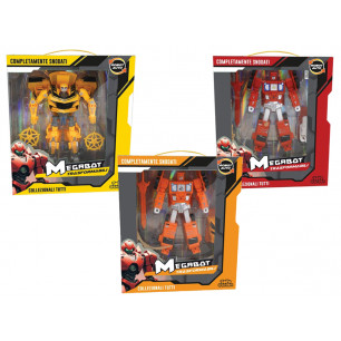 Megarobot trasformabili e snodabili 3 ass.ti