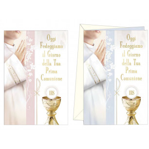 Biglietti Comunione con immagine bambini