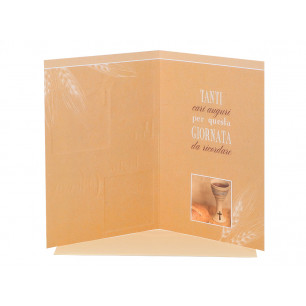 Biglietti Comunione con immagini simbolo