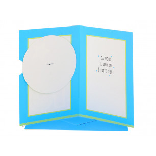 Biglietti 18esimo Compleanno i Discoli con messaggio in rotella