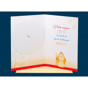 Biglietti Santa Cresima con doppia rotella