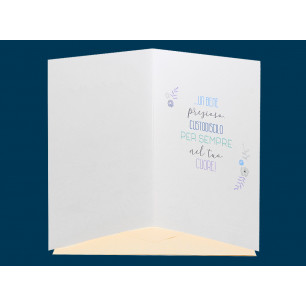 Biglietti per la Santa Cresima con candela