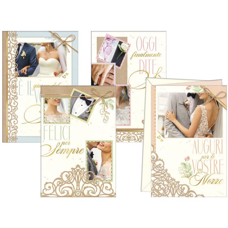 Biglietti Matrimonio fotografico