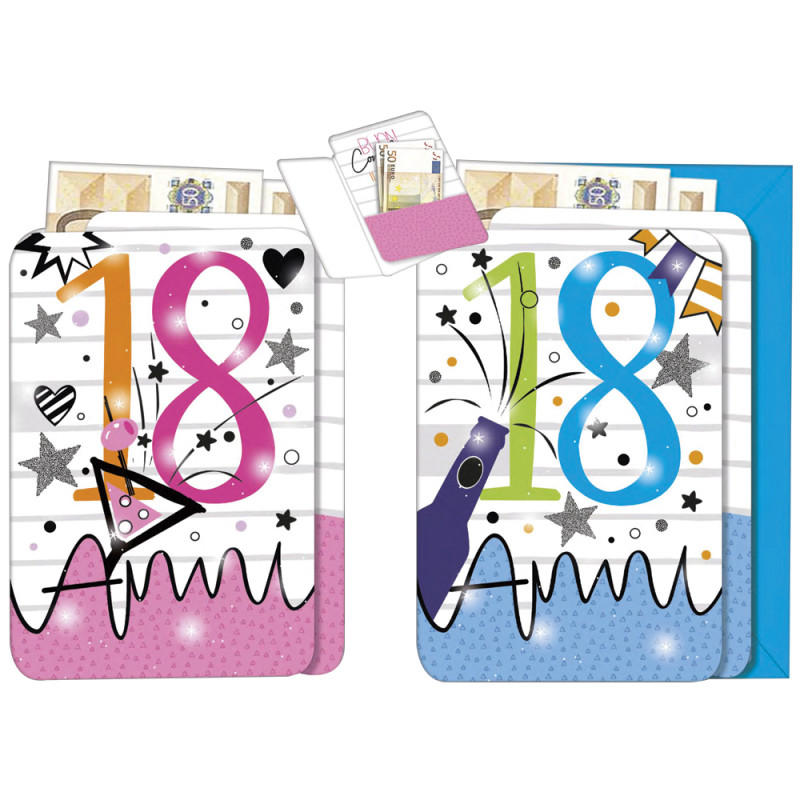 Biglietti 18 anni con portasoldi