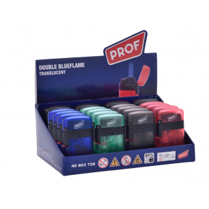 Accendino Prof jet flame translucent 20 pz x