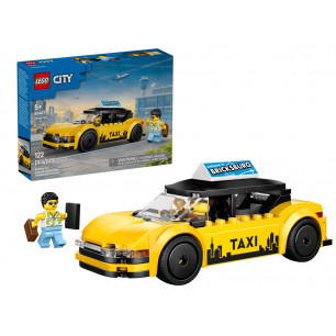 Lego City 60487 Taxi giallo