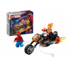 Lego Marvel 76335 Spiderman Vs Ghost Rider in motocicletta