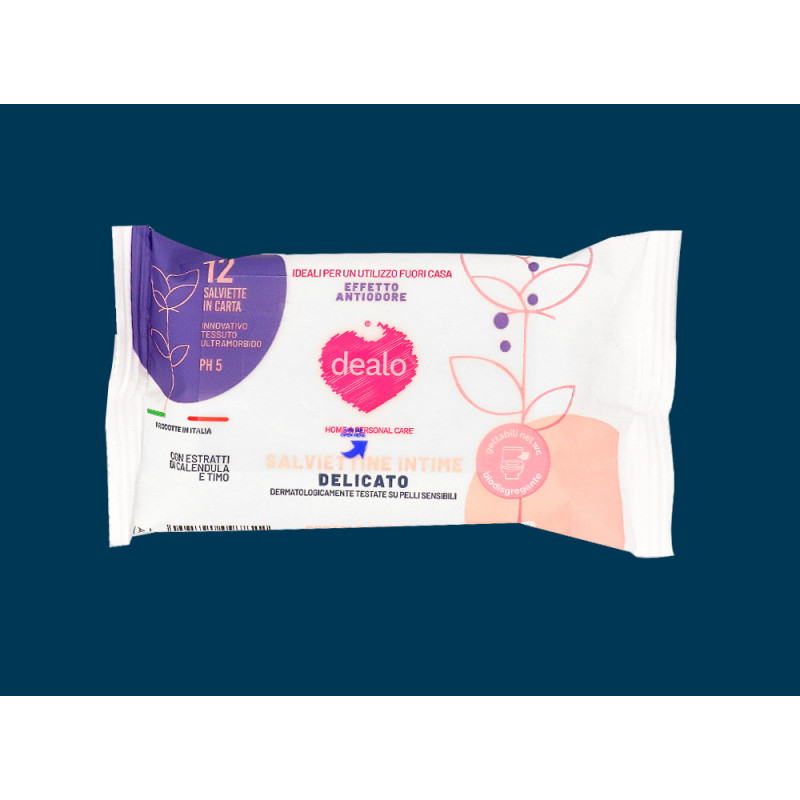 Salviette Dealo Intime Delicate 12 pz