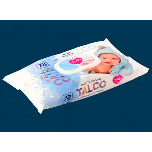 Salviette Dealo Baby Talco 72 pz