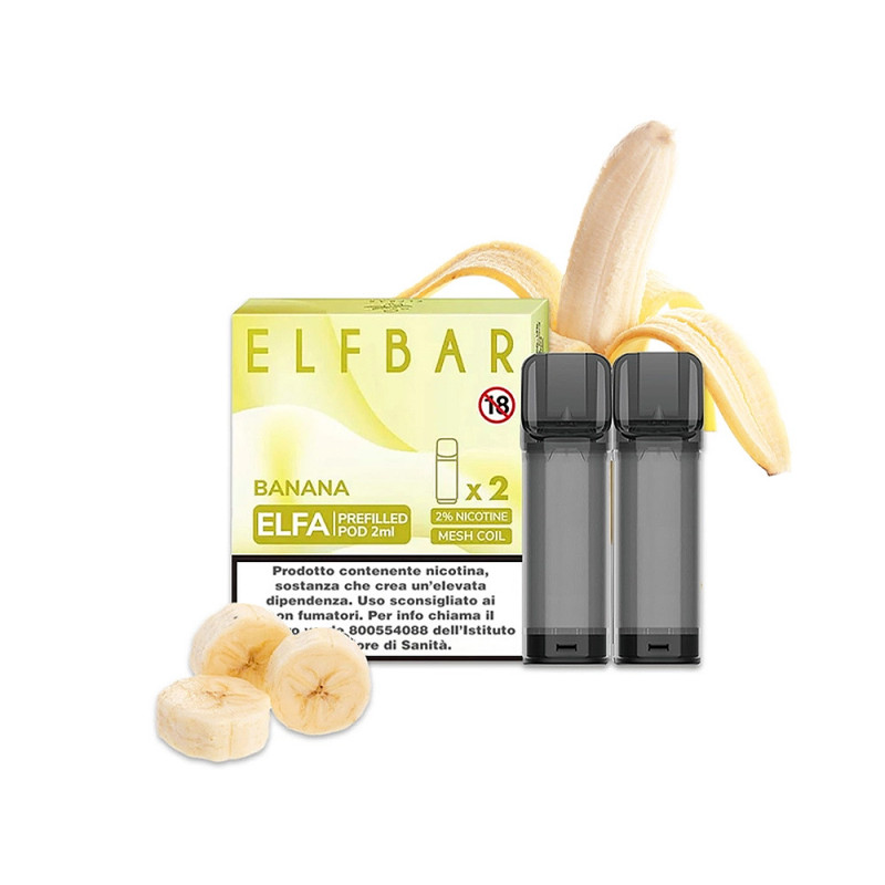Elfbar Elfa 2 Pod monouso Banana 2 ml