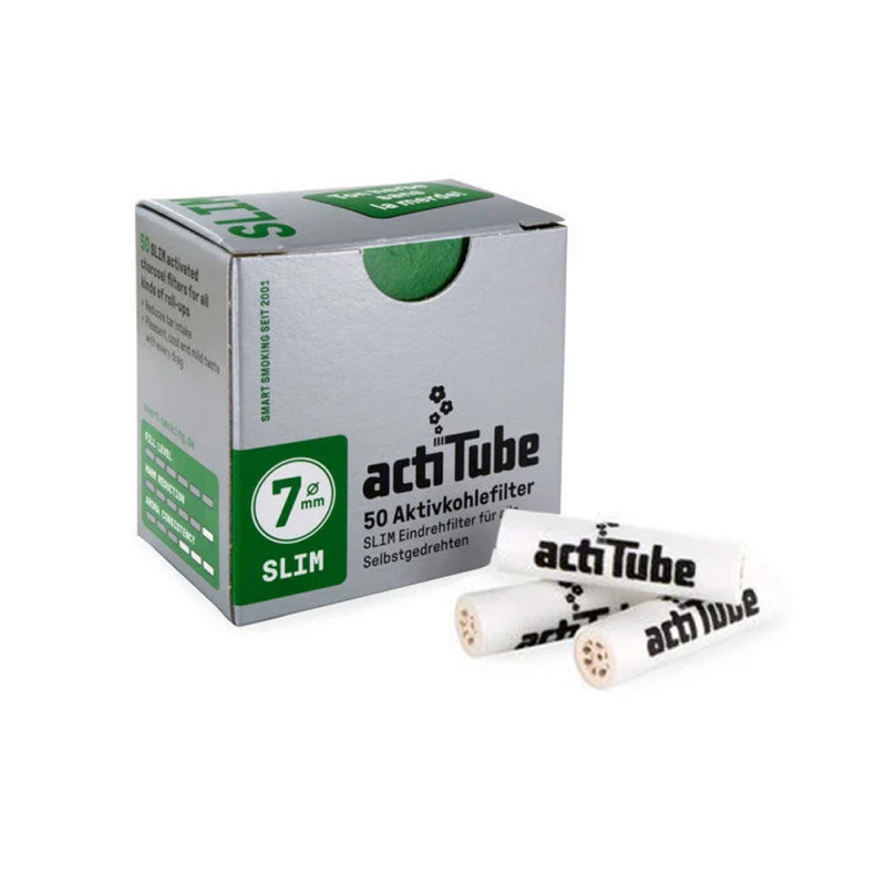 Filtri Actitube slim 7mm con carbone attivo