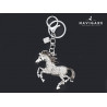 Portachiavi da donna Navigare ciondolo Cavallo con strass