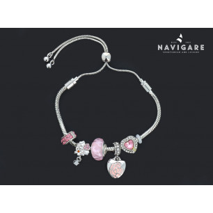 Bracciale Navigare donna Charm con ciondoli mod C