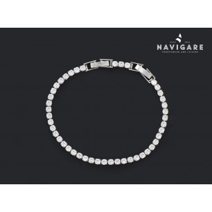 Bracciale Navigare donna Tennis con cristalli mod A