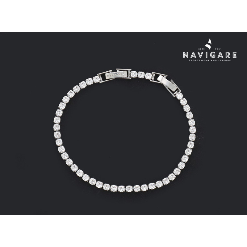 Bracciale Navigare donna Tennis con cristalli mod A