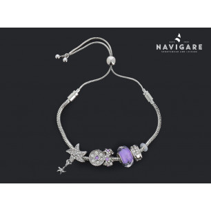 Bracciale Navigare donna Charm con ciondoli mod B