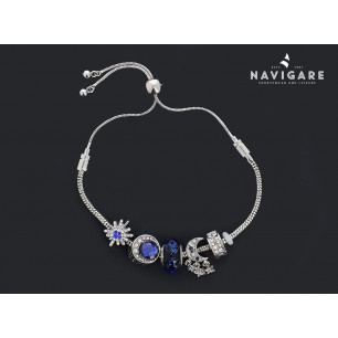 Bracciale Navigare donna Charm con ciondoli mod A