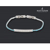 Bracciale Navigare donna Tennis con scritta mod C