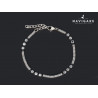 Bracciale Navigare uomo con sfere sfaccettate mod B