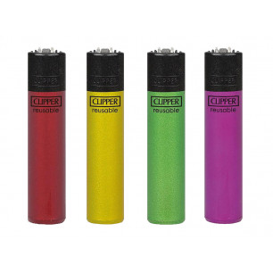 Accendini Clipper Large Crystal 10 + BW + LB