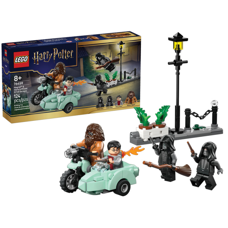 Lego Harry Potter 76459 Fuga da Privet Drive di Hagrid e Harry
