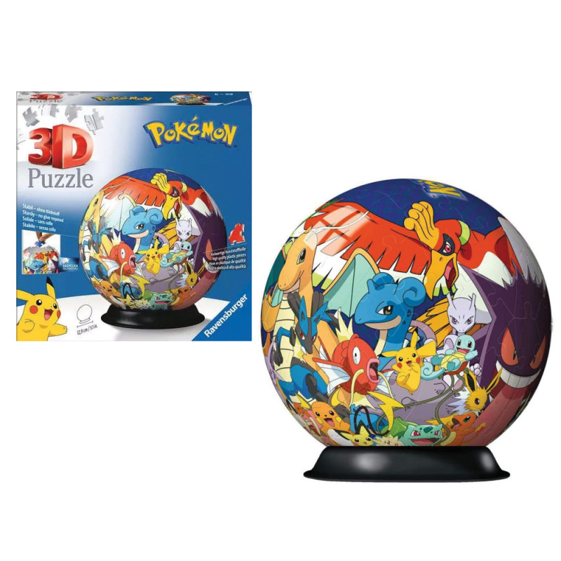Puzzle Ravensburger 3D Pokeball Pokemon