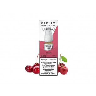 Liquido Cherry Elfliq con nicotina 20 mg 10 ml