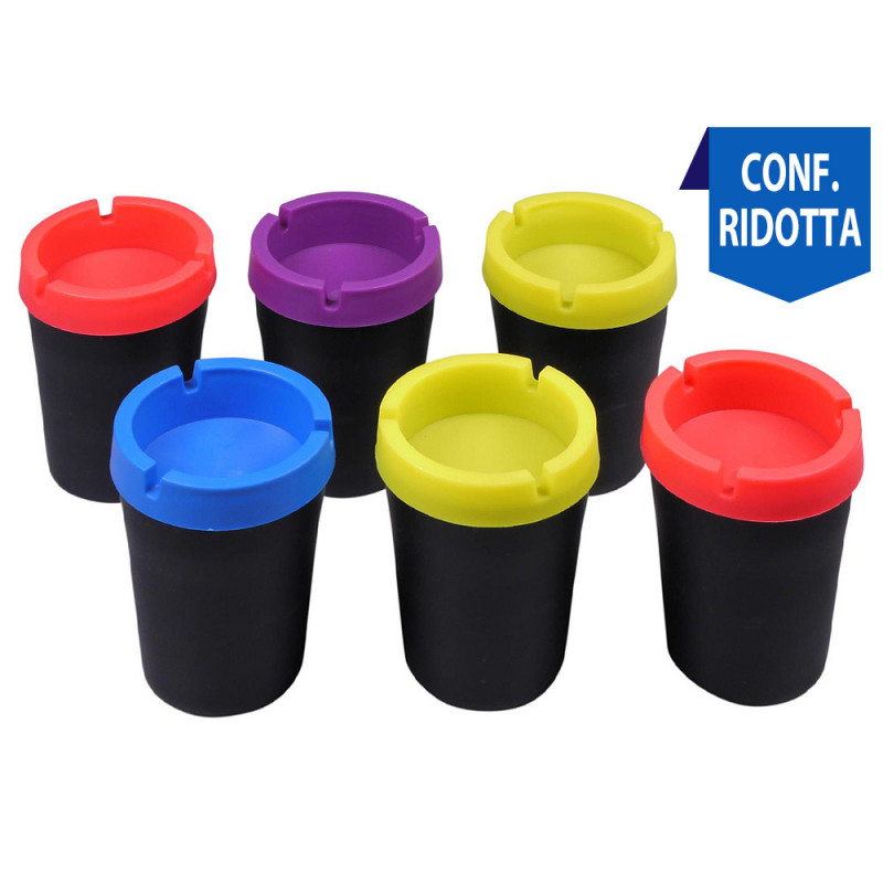 Posacenere da auto colori fluo