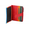 Portafoglio unisex Laura Biagiotti in pelle con inserti multicolor colori assortiti