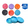 Grinder in plastica 3 parti diam 6 cm colori vivaci