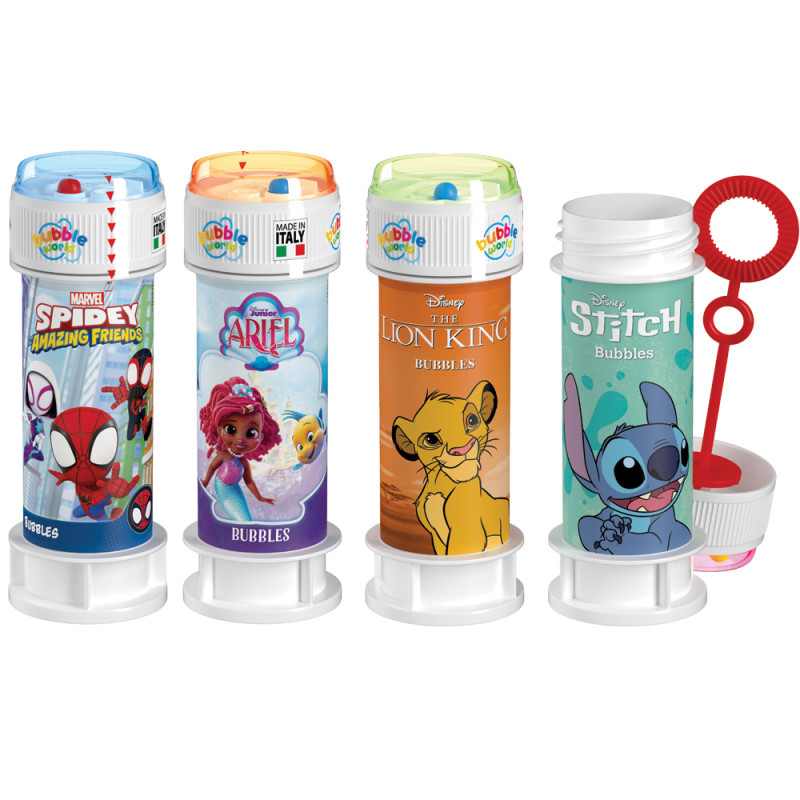 Bolle di sapone Disney e Marvel Bubbles 60 ml