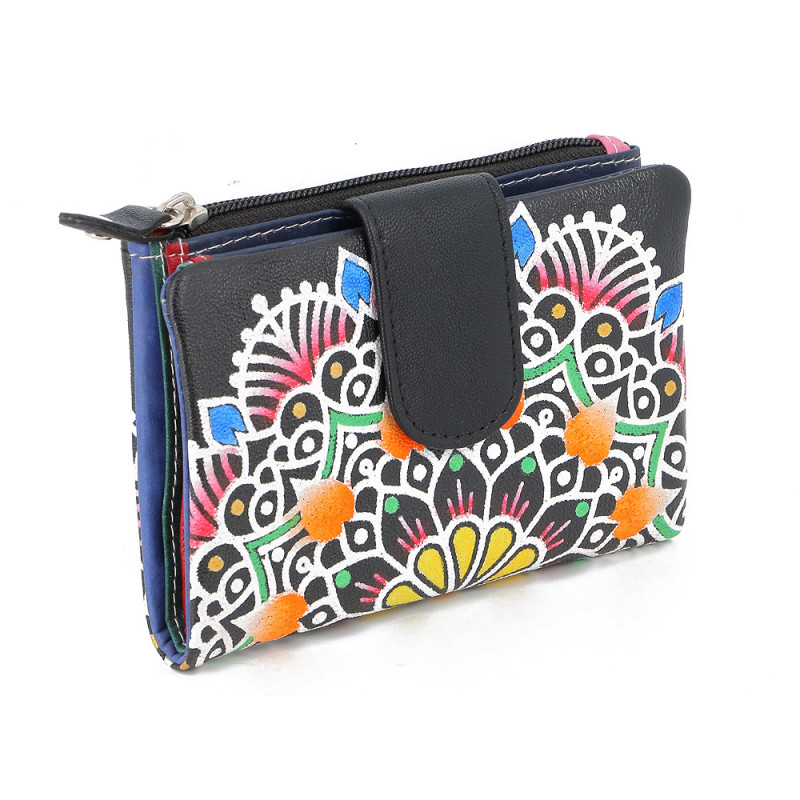 Portafoglio Paint donna grande colori assortiti 